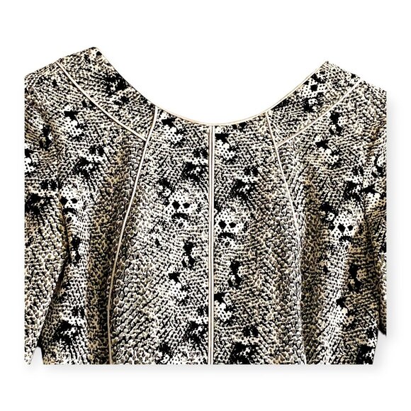 Reiss Fion Snake Print Sheath Dress Size 0 US / 4 UK / 32 EU - Picture 6 of 16